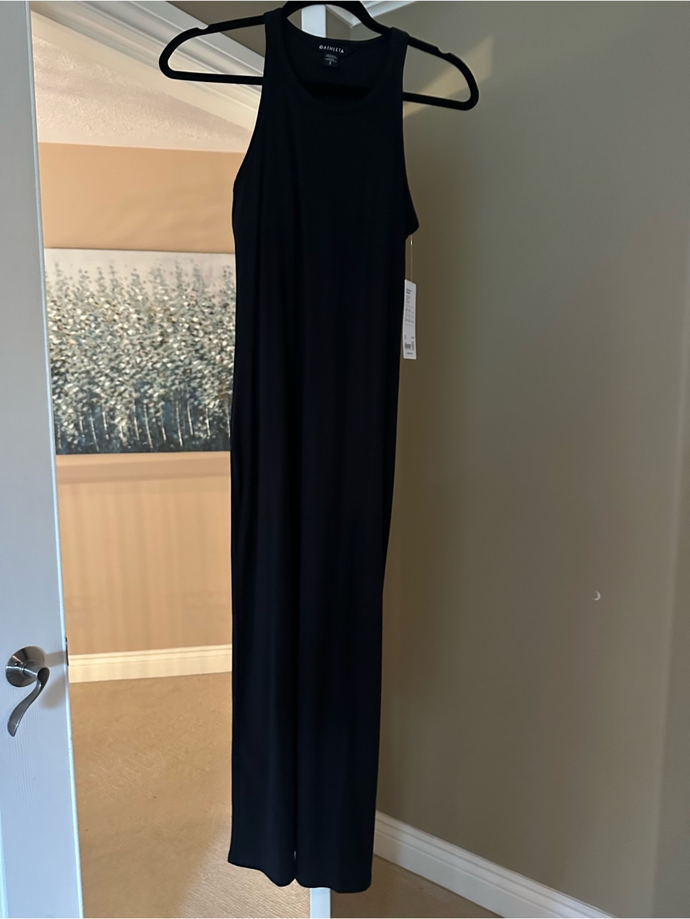 Athleta signature ribbed maxi dress